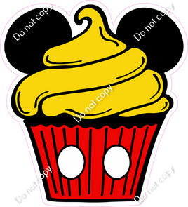 Mickey Mouse Cupcake