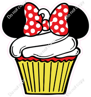 Minnie Mouse Cupcake