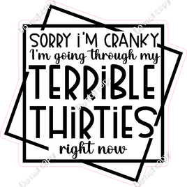 Terrible Thirties Statement