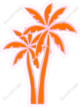 Barbie - Orange / Pink Palm Tree w/ Variants