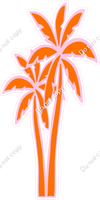 Barbie - Orange / Pink Palm Tree w/ Variants