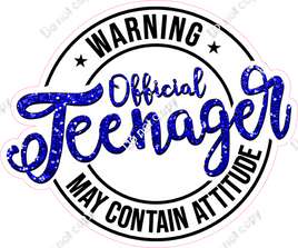 Blue - Official Teenager Statement w/ Variants