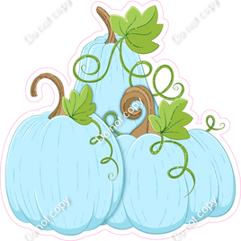Baby Blue Pumpkins