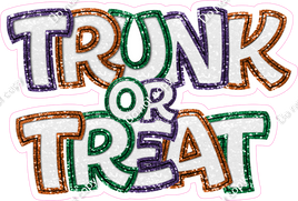 White Sparkle - Trunk or Treat Statement Piece