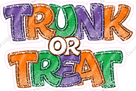 Double Line Diamond - Trunk or Treat Statement Piece