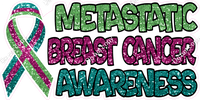 Sparkle - Metastatic Breast Cancer Awareness Statement w/ Variants