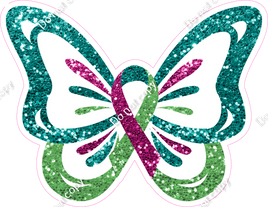 Sparkle - Metastatic Breast Cancer Awareness Butterfly w/ Variants