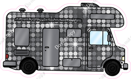 Silver Disco RV Camper w/ Variants