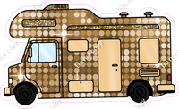 Gold Disco RV Camper w/ Variants