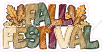 Fall Festival Statement - Double Line Diamond