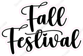 Black - Fall Festival Statement