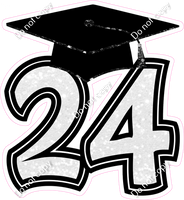 2024 Grad - 24 with Grad Hat -w/ Variants
