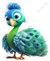 Peacock 1 w/ Variants