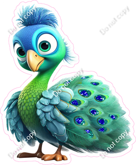 Peacock 1 w/ Variants