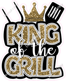 Gold - King of the Grill Statement w/ Variants