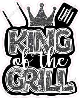 Silver - King of the Grill Statement w/ Variants