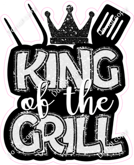White - King of the Grill Statement