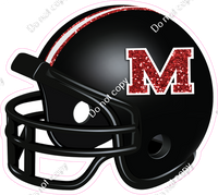 Black Helmet with Red M Logo w/ Variants