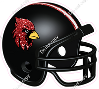 Black Helmet with Cardinal Logo w/ Variants