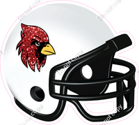 White Helmet with Cardinal Logo w/ Variants