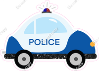 Blue Police Car w/ Variants