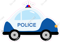 Blue Police Car w/ Variants