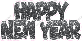 Sparkle - Silver BB Happy New Year