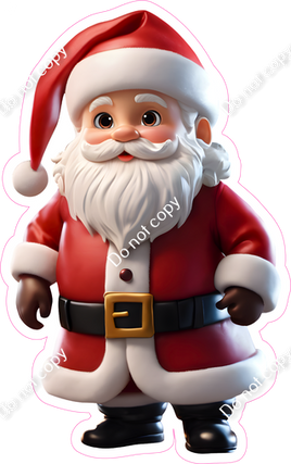 Light Skin Tone Santa 5 w/ Variants