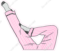Pajamas - Baby Pink Pajama Bottoms - Legs w/ Variants