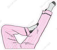 Pajamas - Baby Pink Pajama Bottoms - Legs w/ Variants
