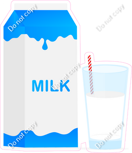 Milk Carton & Glass