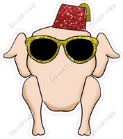 Turkey with Hat and Glasses w/ Variants