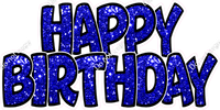 Sparkle - Black Outlines Happy Birthday