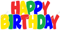 Flat - Happy Birthday