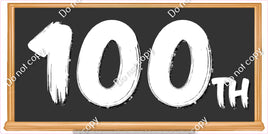 100th Chalkboard