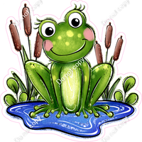 Frog in Pond w/ Variants