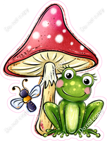 Frog with Mushroom w/ Variants