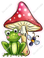 Frog with Mushroom w/ Variants