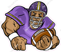 Purple & Yellow - Football Player w/ Variants