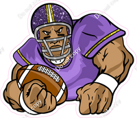 Purple & Yellow - Football Player w/ Variants