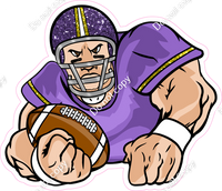 Purple & Yellow - Football Player w/ Variants