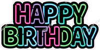 Neon - Happy Birthday