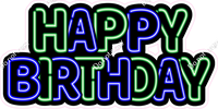 Neon - Happy Birthday