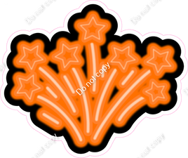 NEON - Orange Shooting Stars