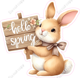 Easter Bunny - Hello Spring Statement