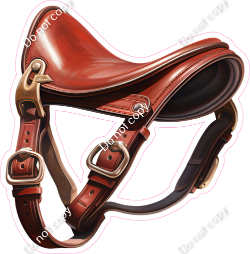 Equestrian Racing Saddle w/ Variants| Sign Swag USA