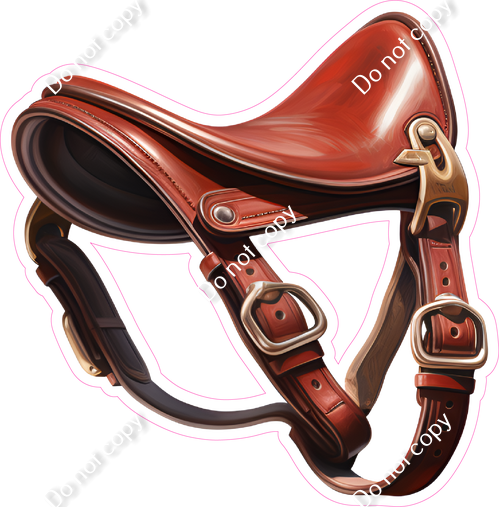 Equestrian Racing Saddle w/ Variants| Sign Swag USA