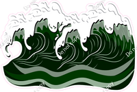 Green Ocean Waves w/ Variants