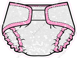 Diaper w/ Various Colors - Sizes