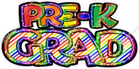 Rainbow - Lines & Sparkle Pre-K Statement